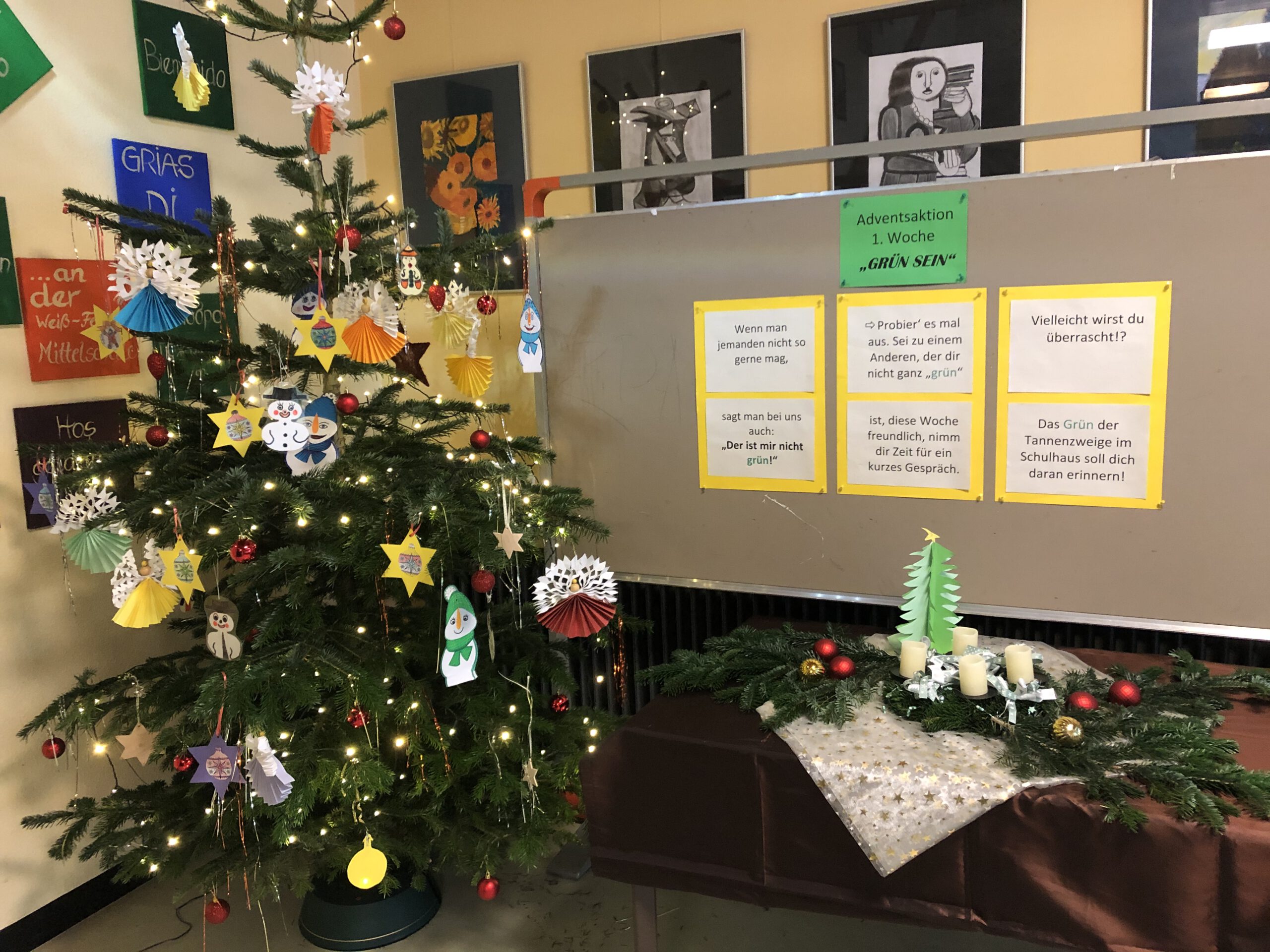 You are currently viewing Advent mal anders – Die Adventszeit an der Weiß-Ferdl-Mittelschule