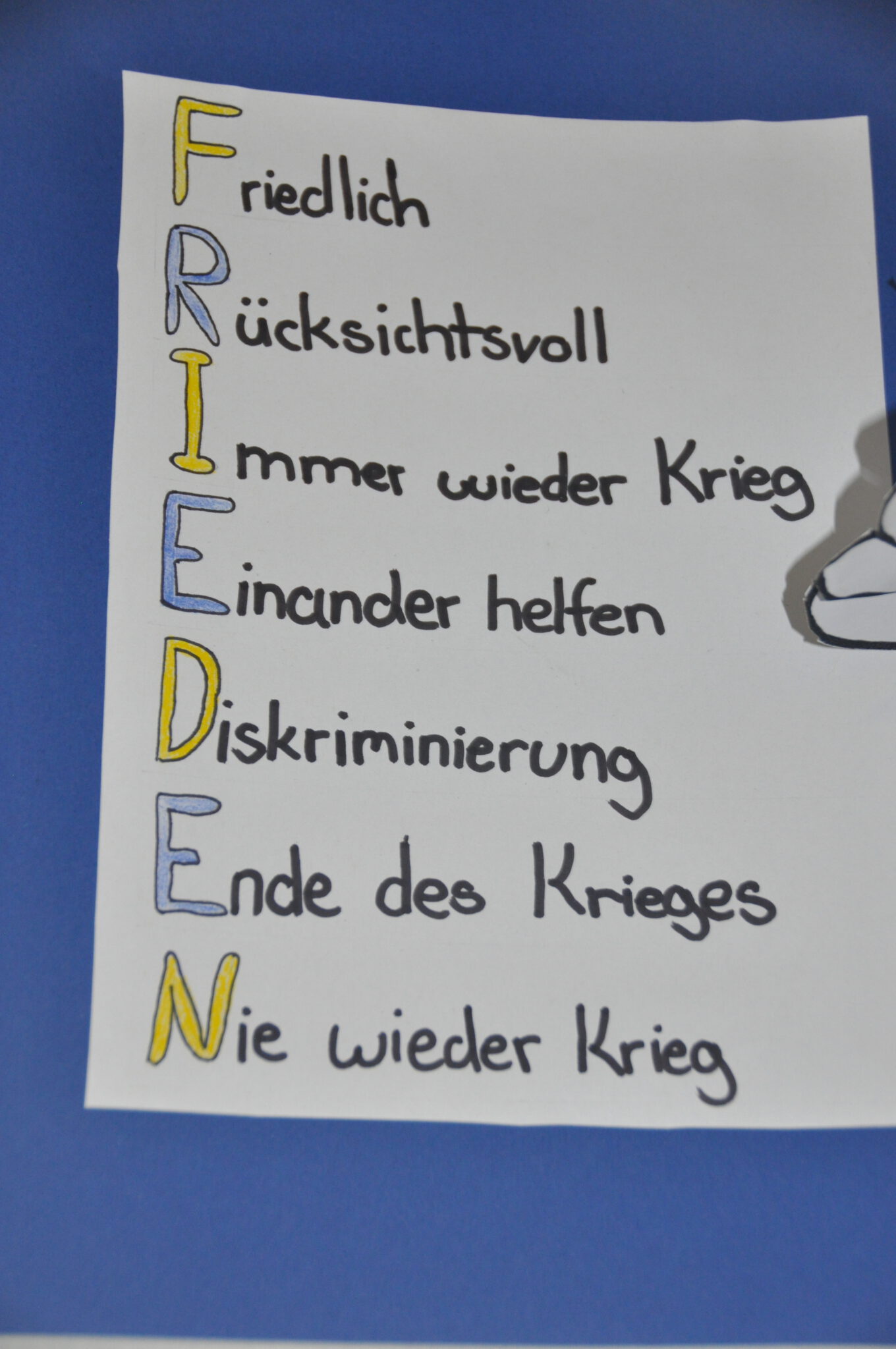 Poesie für den Frieden weißferdlschule.de