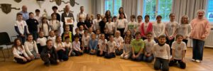 Schule gratuliert 1. Bürgermeister Antwerpen zum runden Geburtstag